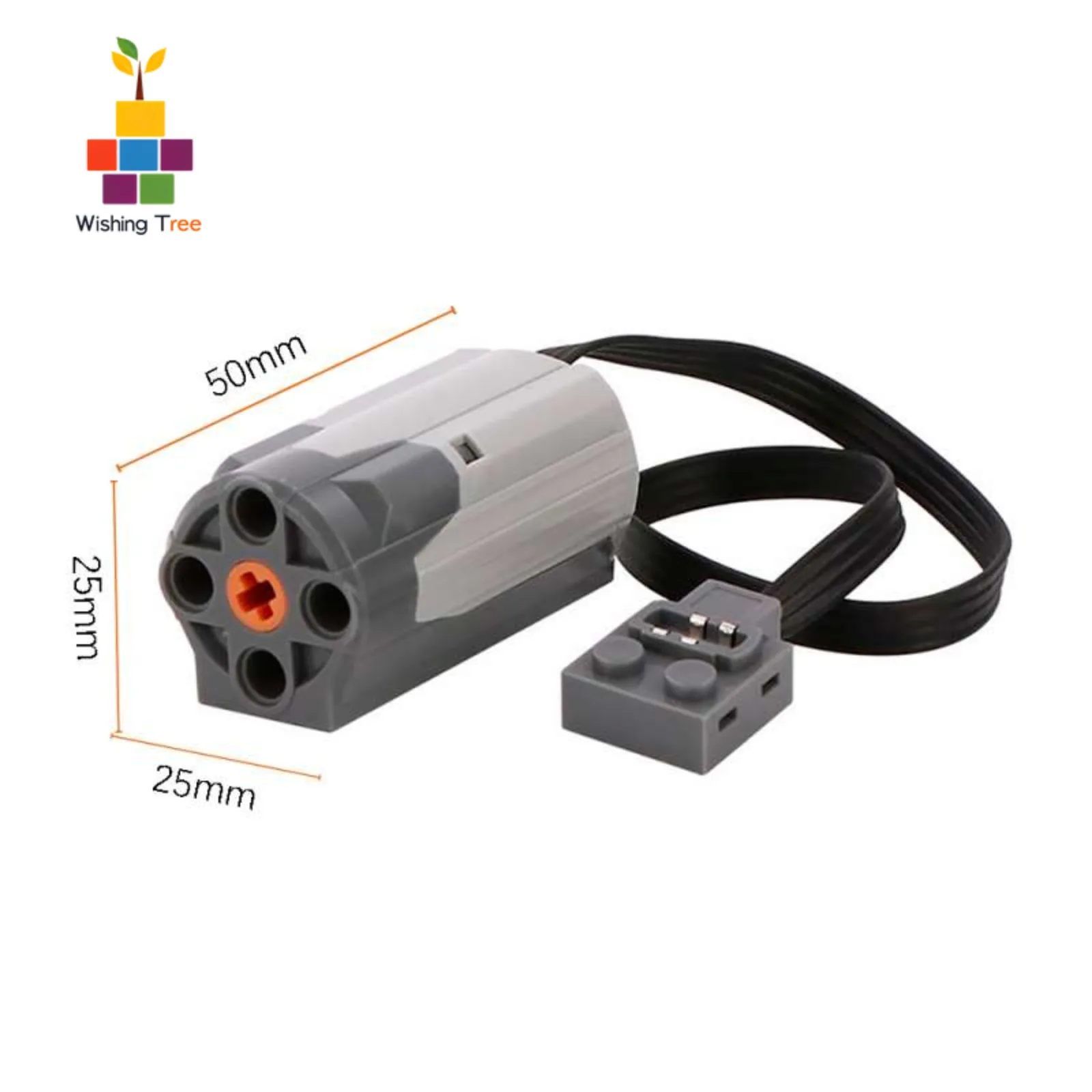 1-4 Uds. Motor de alta potencia Compatible con bloques de construcción universales para coches de juguete con Control remoto y bloques de construcción