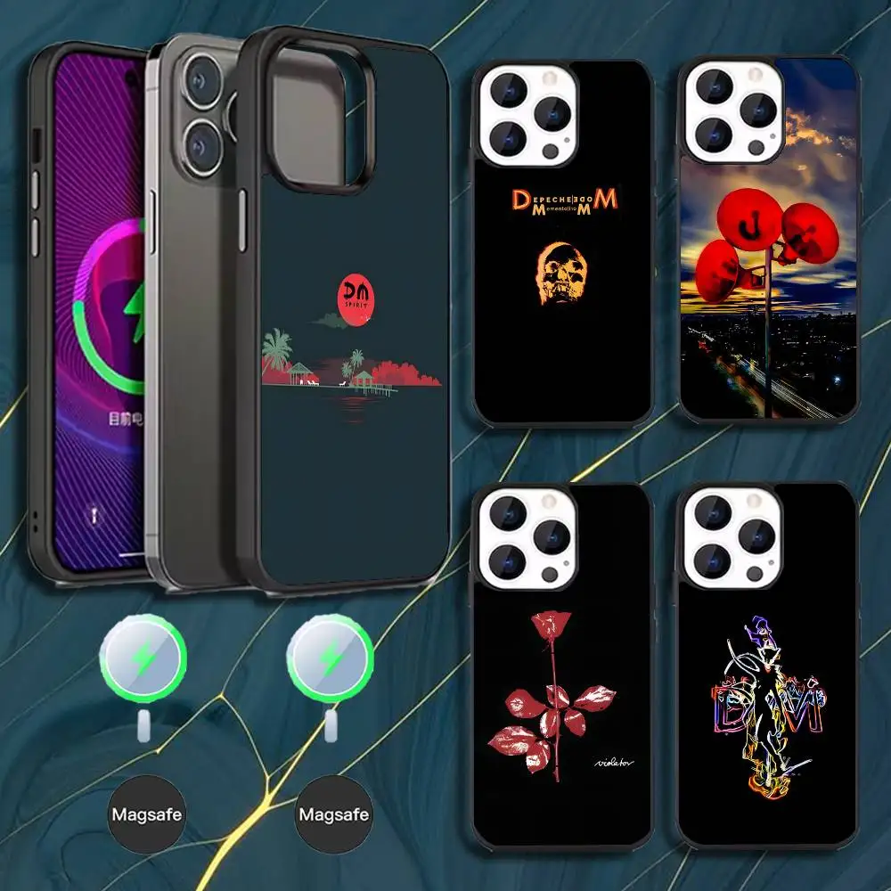 

Band D-DepecheS M-Mode Phone Case For iPhone 16,15,14,13,12,11,Pro,Max,Plus,Mini,Magsafe,Magnetic Wireless Charging Case
