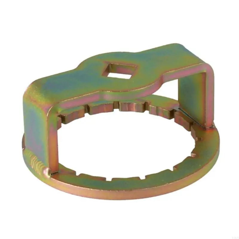15Tooth Oil Filter Wrench For 74.7Mm Housing Durability Carbon Steel Square Drive Perfect For Car Maintenance And Repair Y5GB