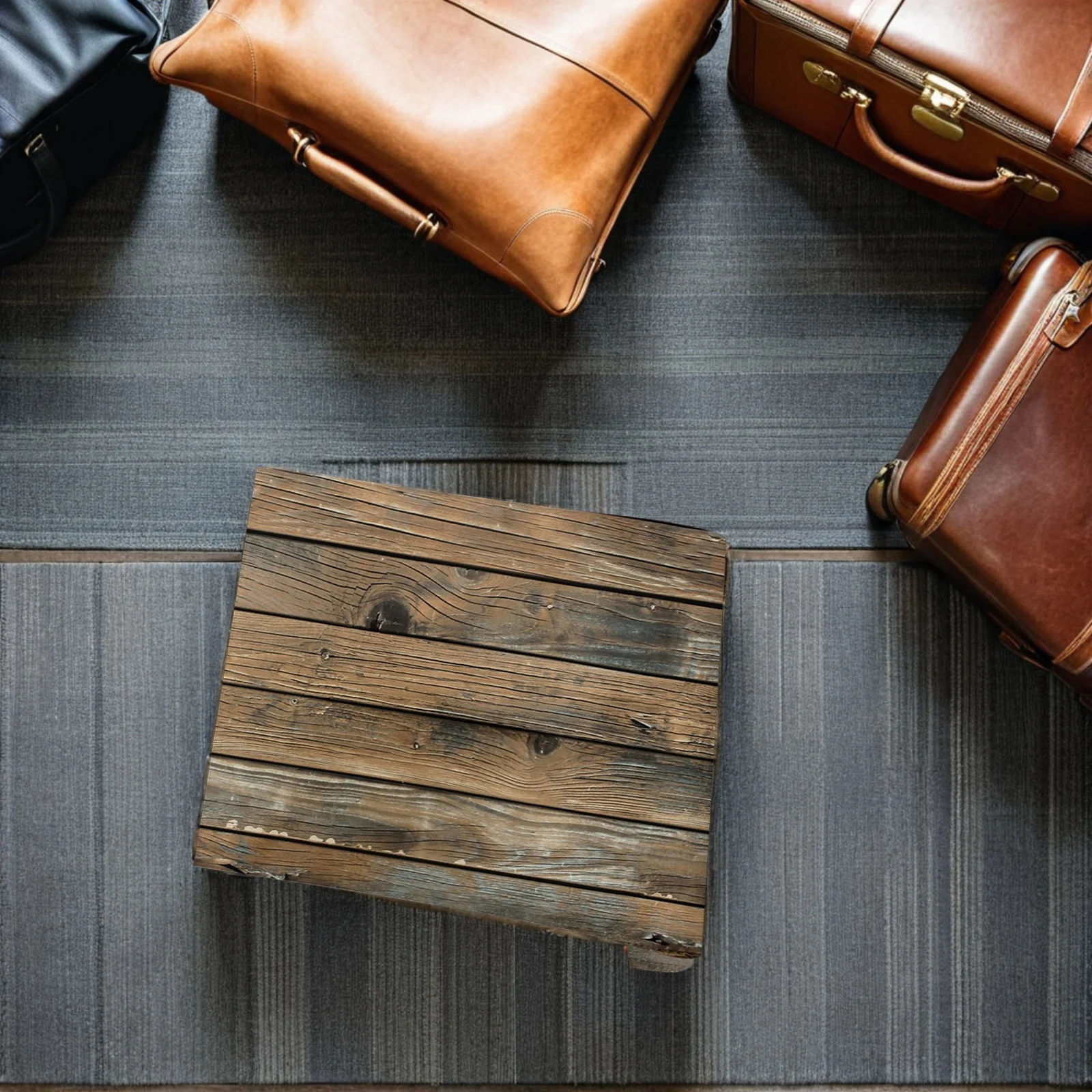 

Wood Grain Wallpaper Peel and Stick Self-Adhesive Removable for Indoor Decor 3D Wood Plank Design Fire Retardant Smooth Surface