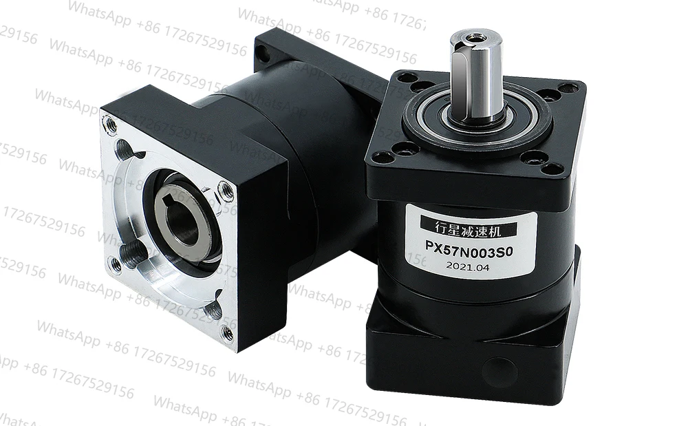 PX57 Planetary Reducer Ratio 64/96/100/216 Max 40N.m Suit For Nema23 57 Stepper Motor Input Shaft 8mm Output Shaft 14mm