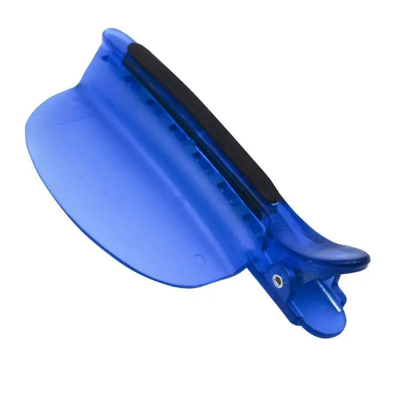 2 IN 1 Heat Insulation Protector Shield Sectioning Hair Clips For Salon Hair Extension Tools