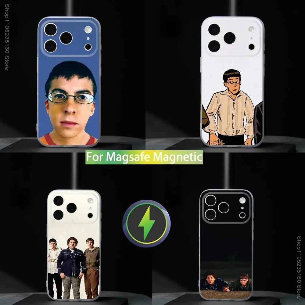 

Mclovin Movie S-Superbad For iPhone 11,12,13,14,15,16,17,Pro,Max,Plus,Mini,SE4,E Phone Case Magnetic For Magsafe Wireless