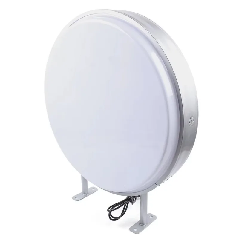 Wholesale Outdoor Custom Aluminum Vacuum Forming Light Emitting Diode Round Light Box Projection Signage Double Sided Advertisin