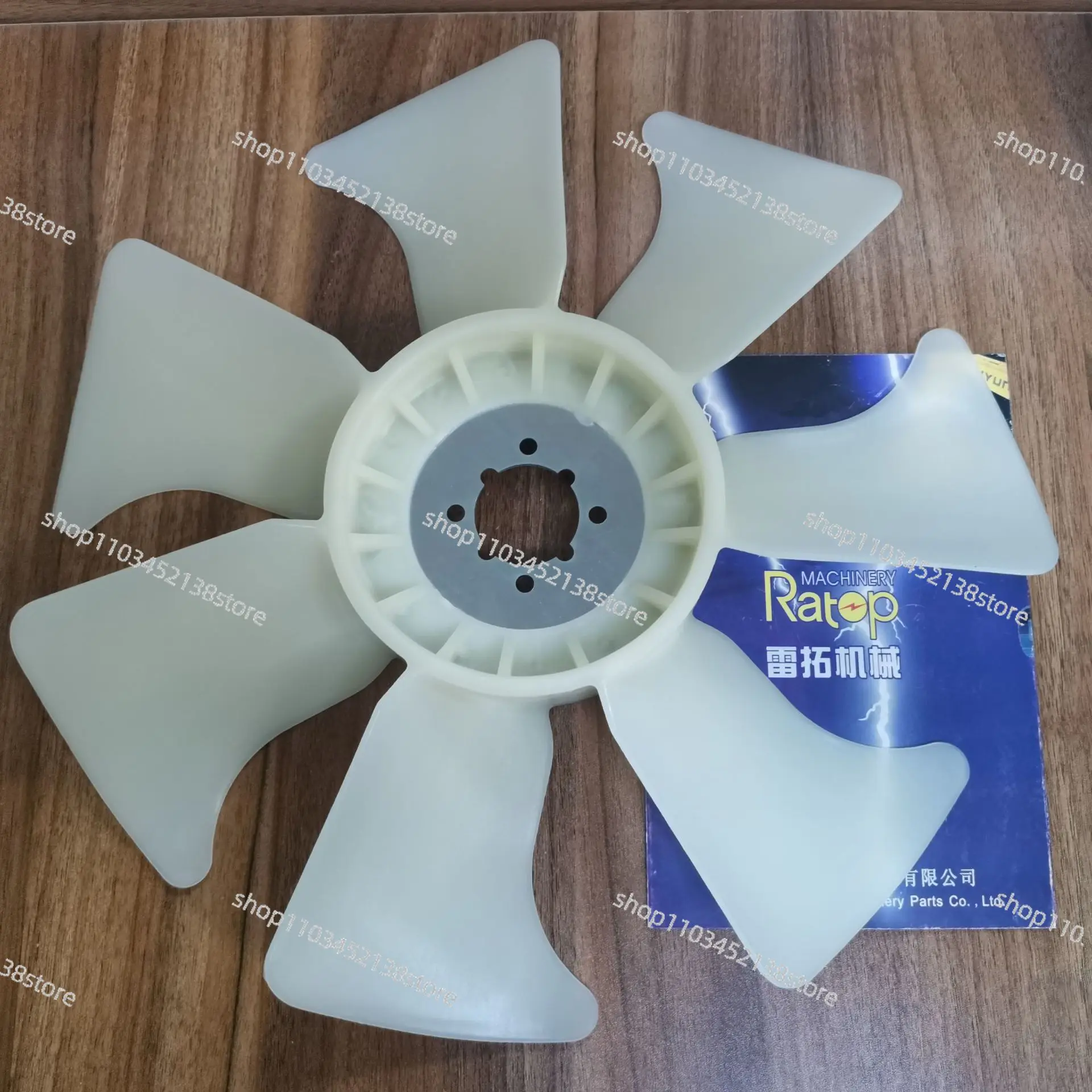 Excavator loader accessories EX30 3KR1 engine fan blade