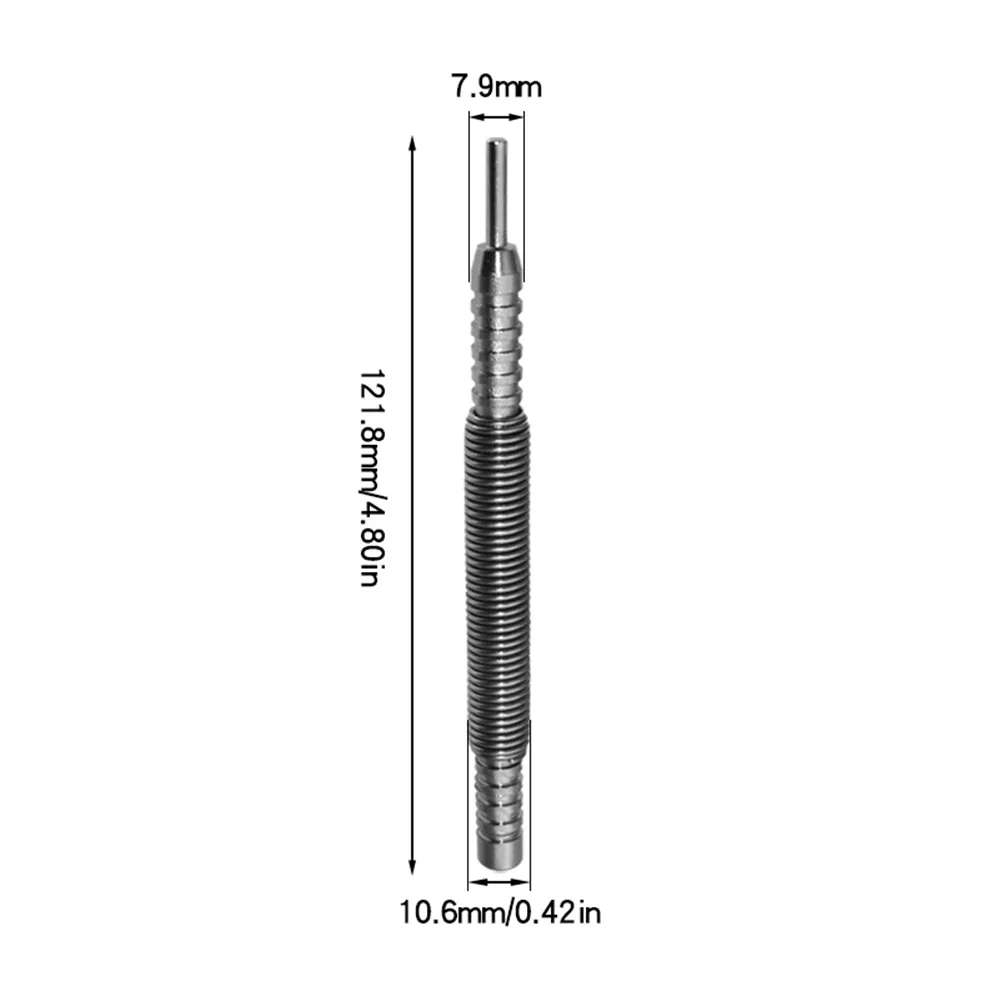 1/2Pcs Spring Tool Hammerless Nail Set Double Head 1/16&3/32inch Spring Loaded Marking Holes Tool Wood Press Dent Marker