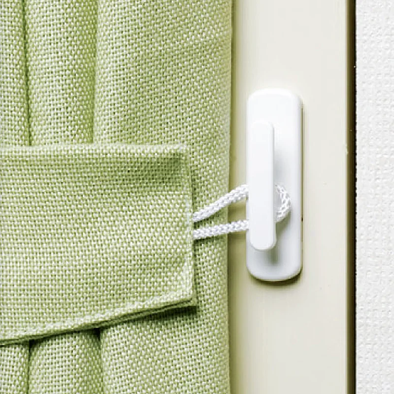 Practical Safety Adhesive Office Window Blind Cord Holder Blind Cord Hooks Curtain String Holder