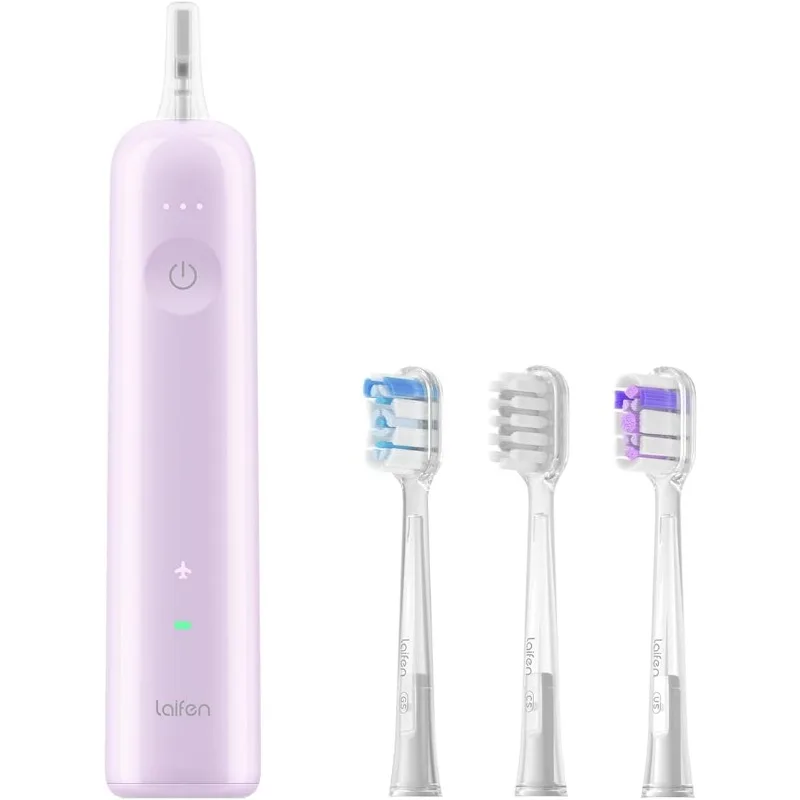 

Laifen Wave Electric Toothbrush, Oscillation & Vibration Sonic Electric Toothbrush for Adults with 3 Brush Heads