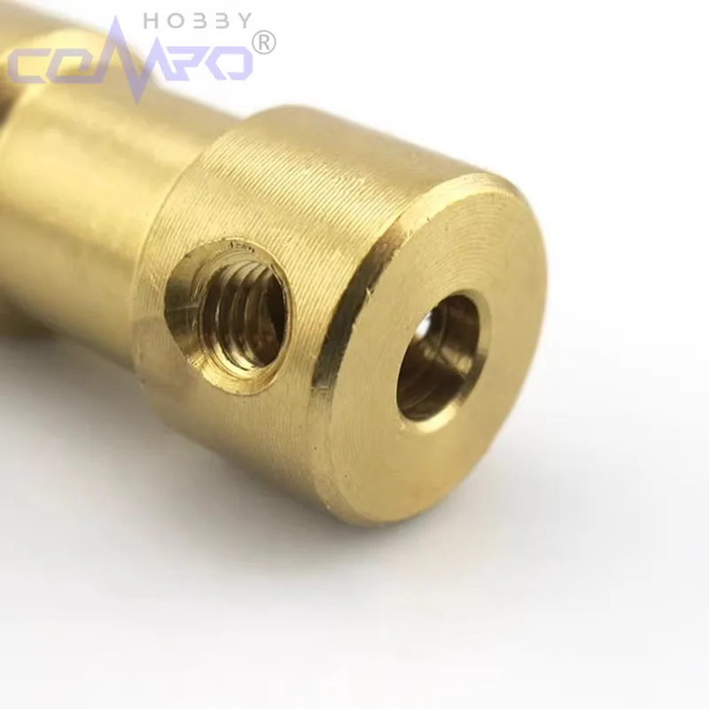 1Pc 2/3/3.17/4/5/6mm N20 Motor Shaft Coupling Coupler Connector Sleeve Adapter Brass Transmission Joint for RC Boat Car Airplane