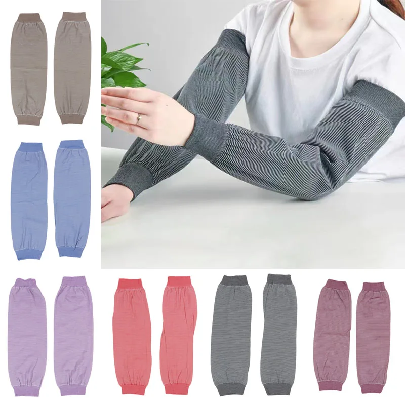 

2PCS Long Gloves Arm Sleeves UV Protection Summer Cooling Sun Protection Sleeves Kitchen Accessories Cooking Arm Cover Men Women