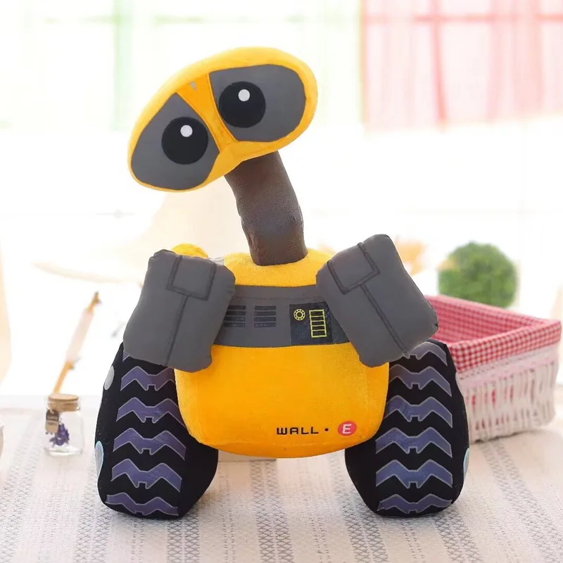 

Плюшевая игрушка-робот Wall-E 30 см, мягкая кукла-робот Wall-E Minions, декоративная подушка для дома