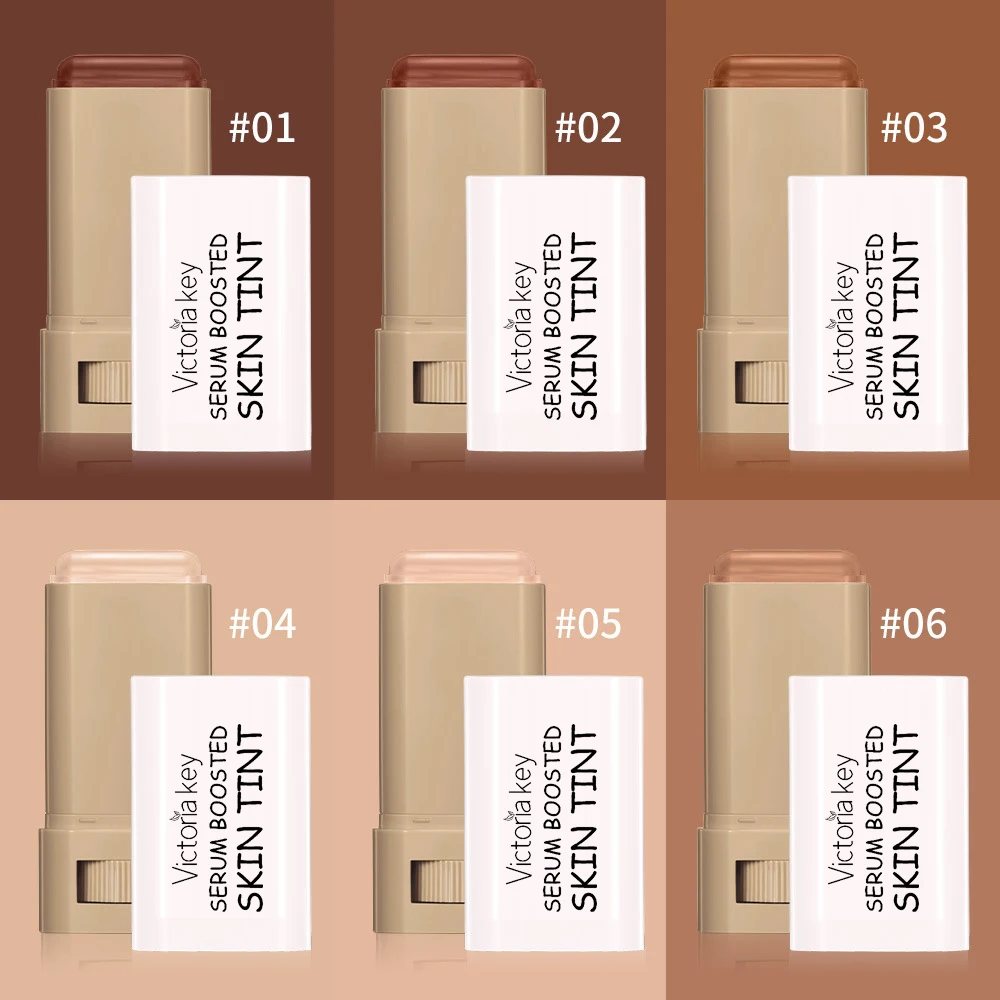 Hydraterende concealer foundation make-up Stick - duurzaam, geschikt voor alle huidtinten, dagelijks en speciale gelegenheden