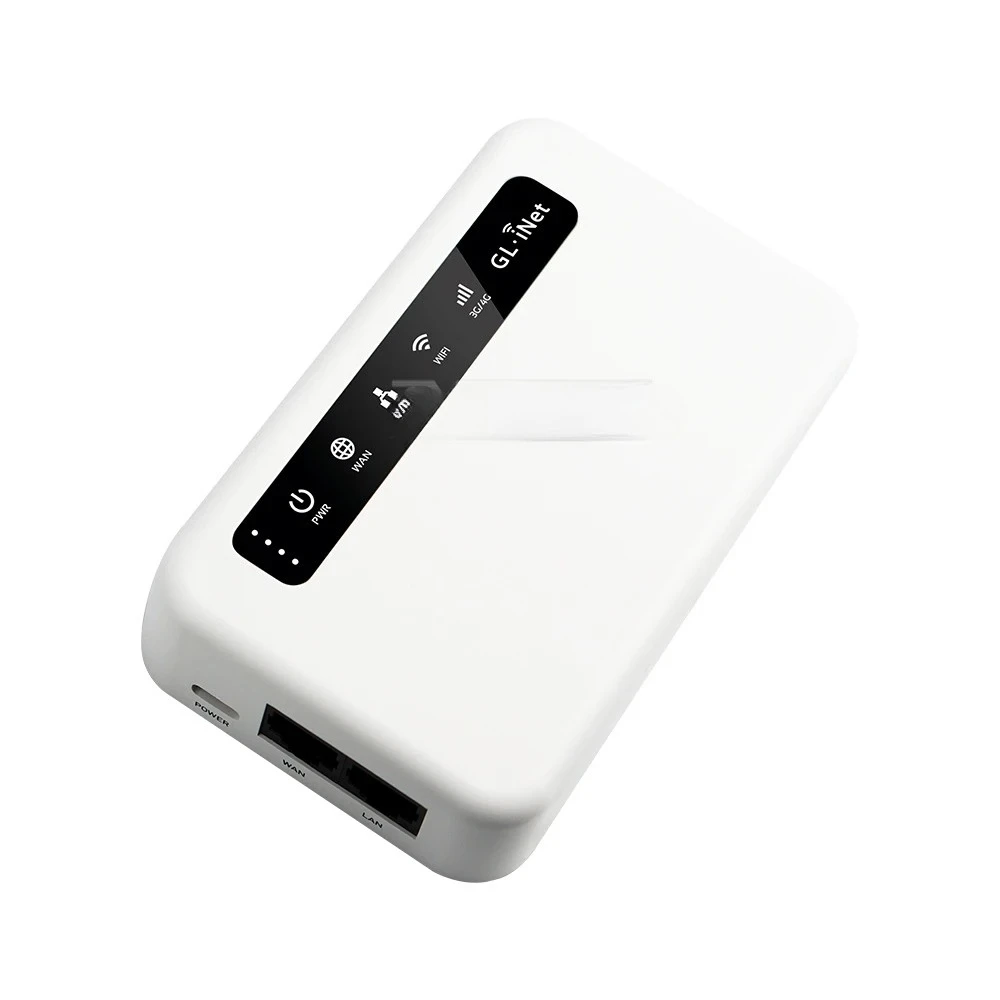 Portable Intelligent Mobile WiFi Wireless To Wired GL-XE300-CEHCLG Card Insertion Router