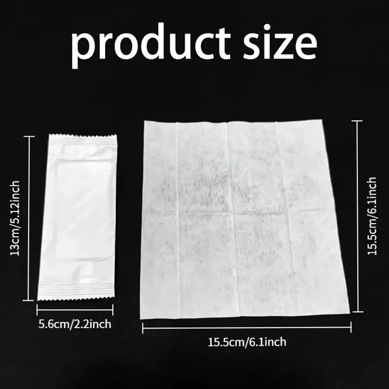 30/60/90PCS Disposable Wet Wipes Individually Packaged Portable Cleaning Wipes for Home School Camping Daily Cleaning