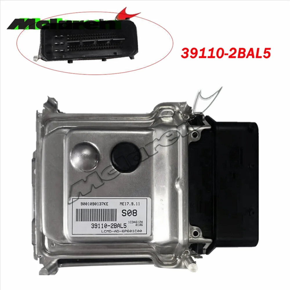 

39110-2BAL5 391102BAL5 Car Engine Control Unite Computer Board ECU For Hyundai