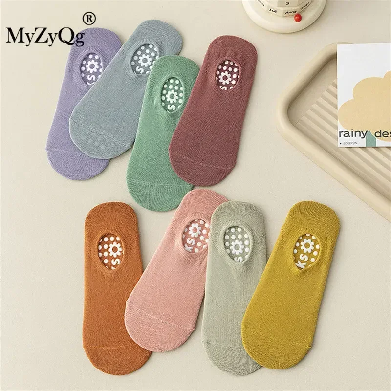 MyZyQg Disposable Non-slip Yoga Socks Female Professional Summer Pilates Socks Floor Sports Socks