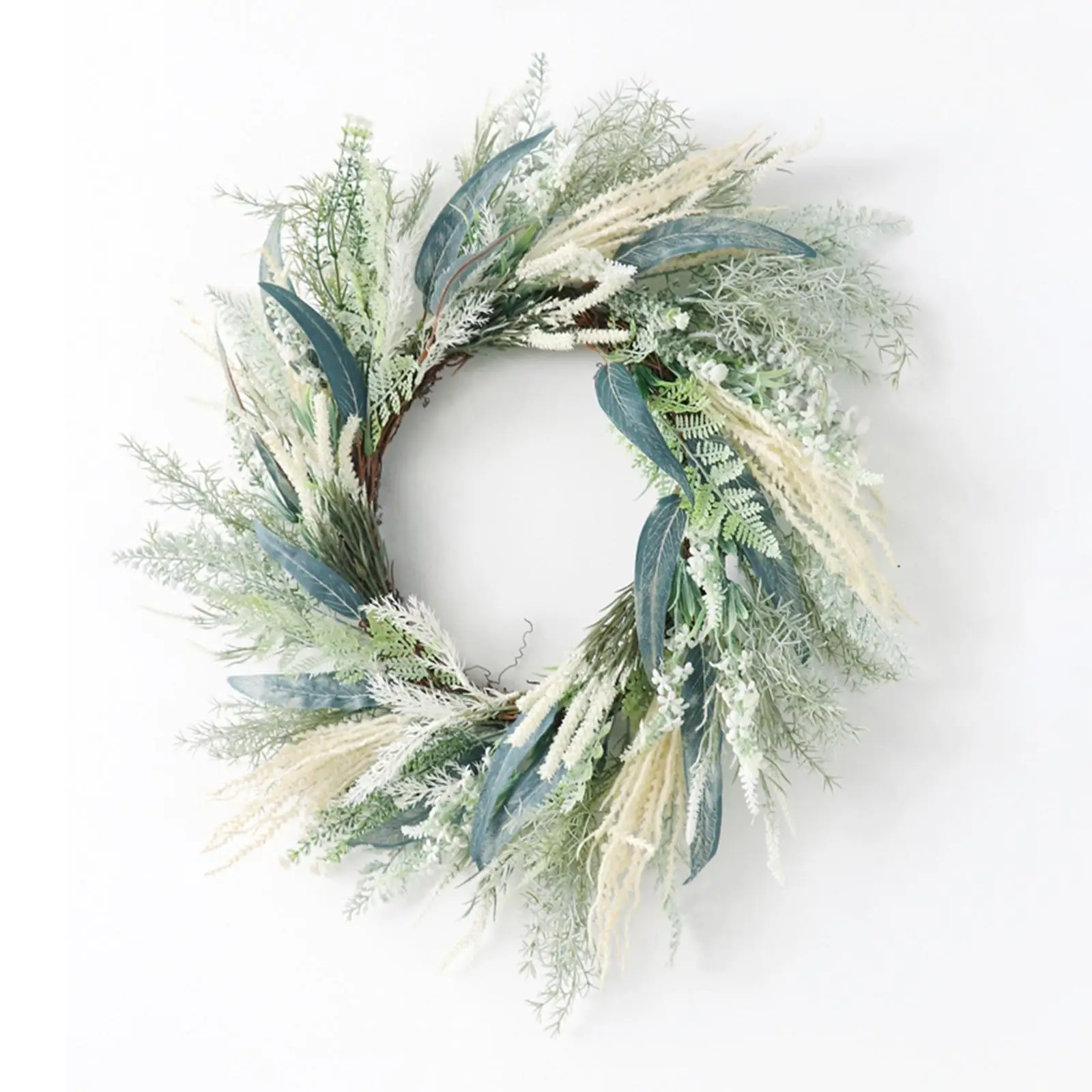 Artificial Lavender Wreath Spring Wreath for Window New Year Spring Festival