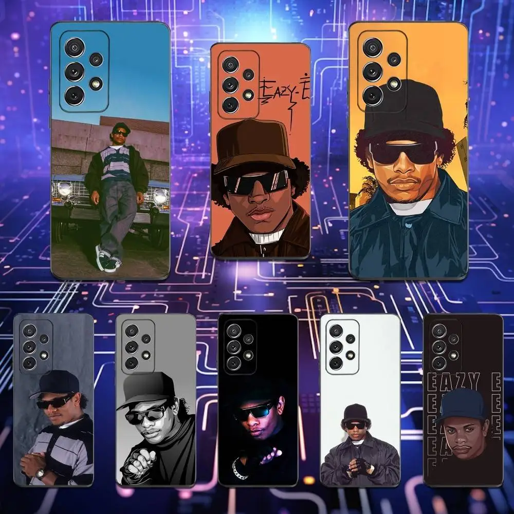 

Rapper E-Eazys E Phone Case For Samsung S25,S24,S23,S22,S21,S20,S10,Ultra,Plus,Lite,FE,Soft Silicone Black Cover