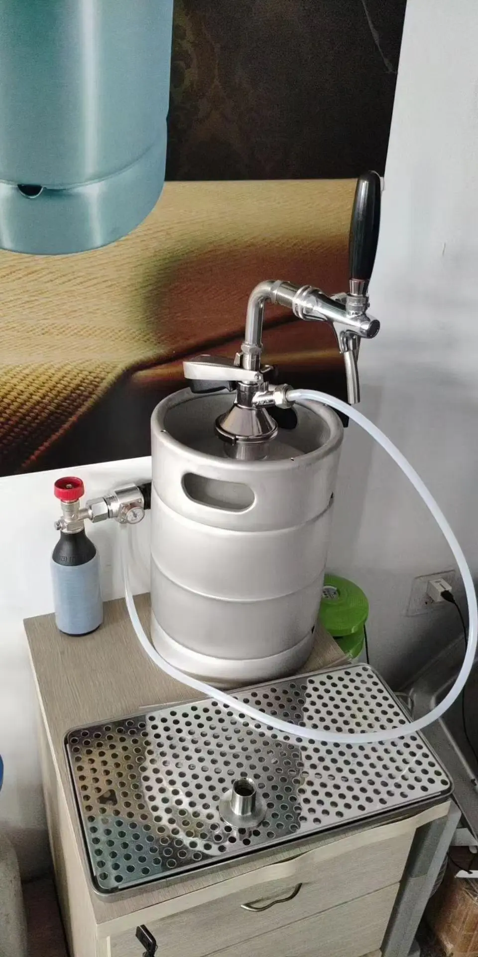 Beer Barrel Outdoor Wine Pump Wine Ladle Bottling Defoaming Faucet Can Be Connected with Large Cylinder and Small Gas Bomb