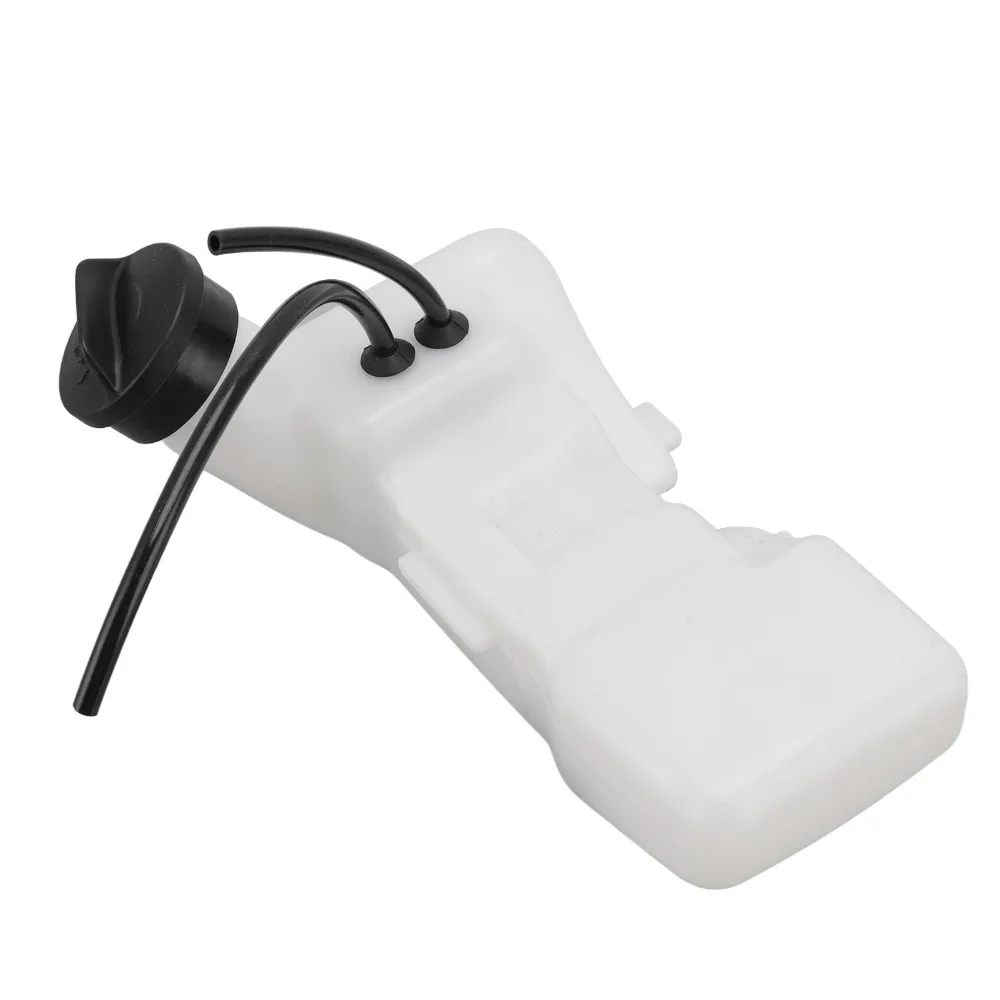 White Gas Fuel Tank PC Easy to Install Gas Tank Assembly Compact Fuel Tank With Cap for FS80 FS80R FS75 FS76 FS74 FS72 FS85