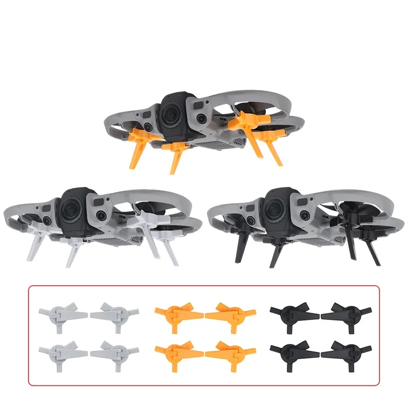 Extension Landing Gear for DJI Avata 360,Foldable Quick Release Extended Landing Legs Protector Kit,Height Increased Up to 2.6cm