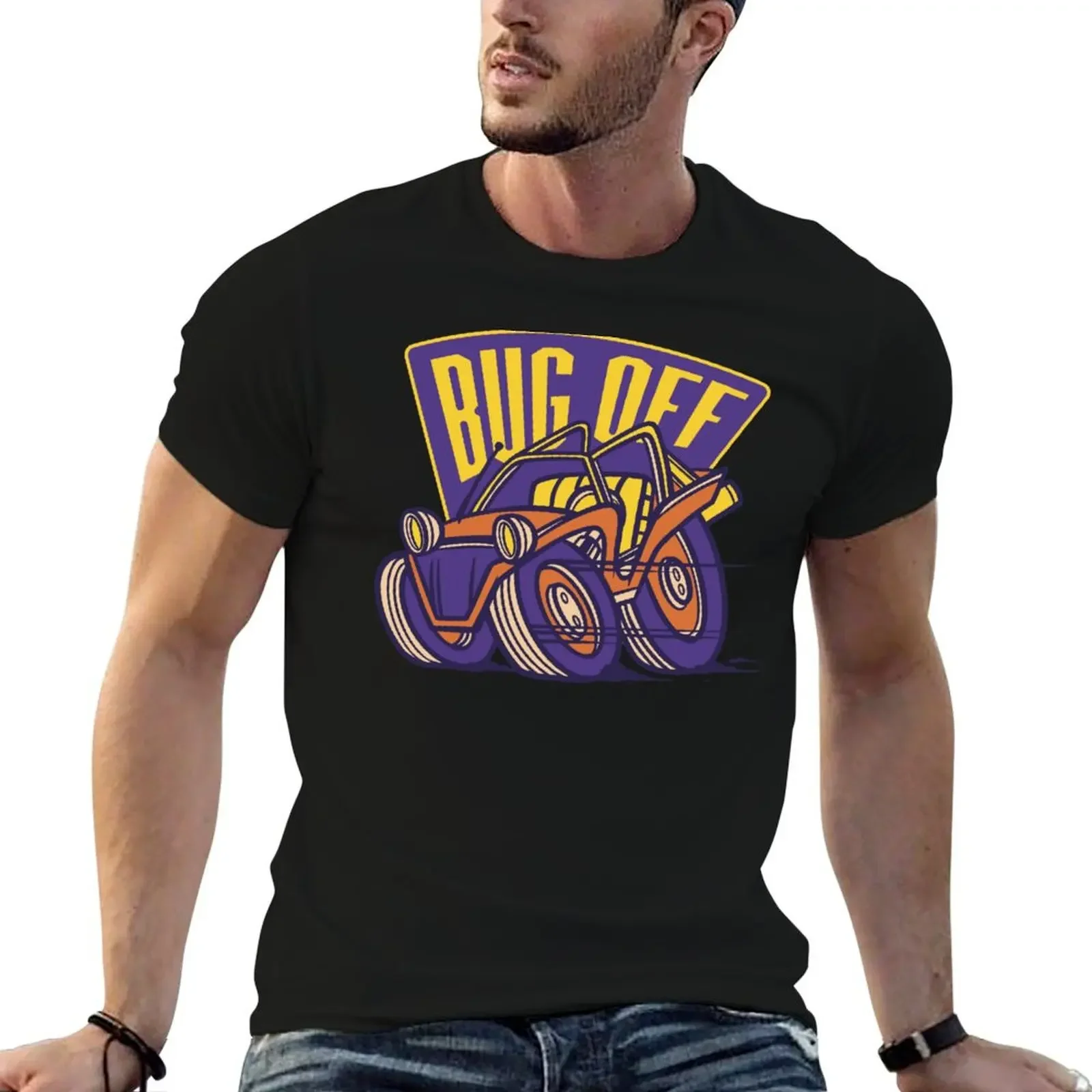 

Bug Off T-Shirt blacks rapper graphic tees quick drying Aesthetic clothing outfits for men