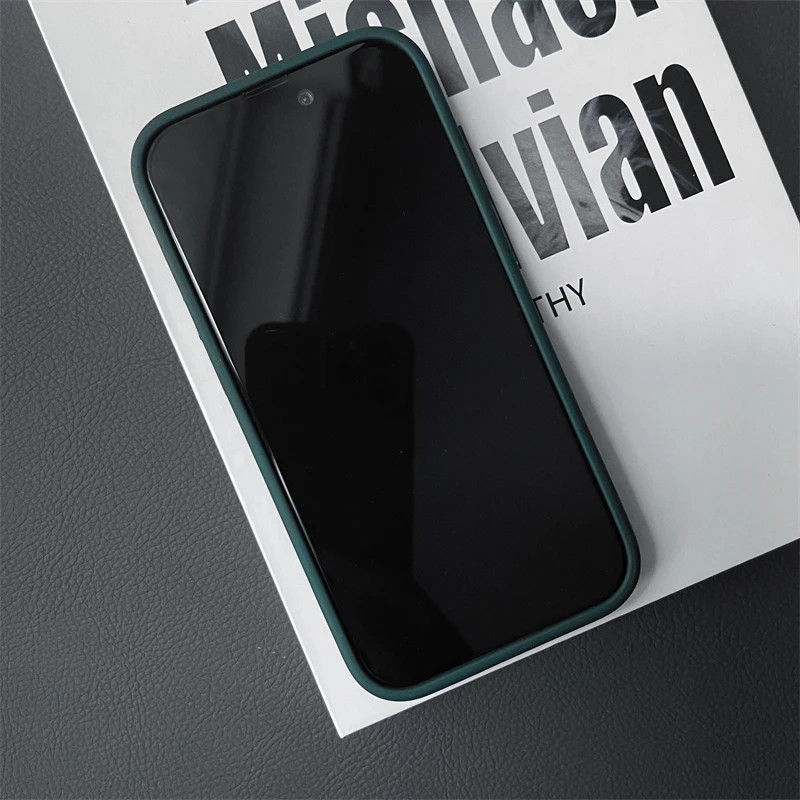 Rüstung stoßfeste Hybrid-Hülle für iPhone 15 14 16 Pro Max, matte Rückseite auf Coque, iPhone 16 Plus, Displayschutzfolie – Detail 14