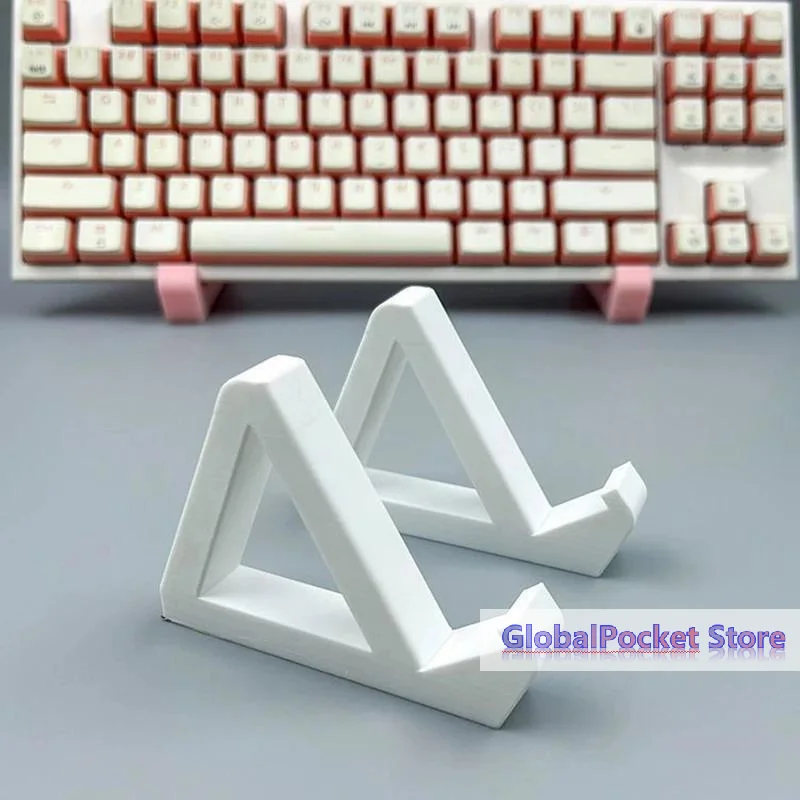 [TG823]1 Pair For Computer Mechanical Keyboard Holder Layer Rack Tray Plastic 3D Printing Keyboard Display Stand