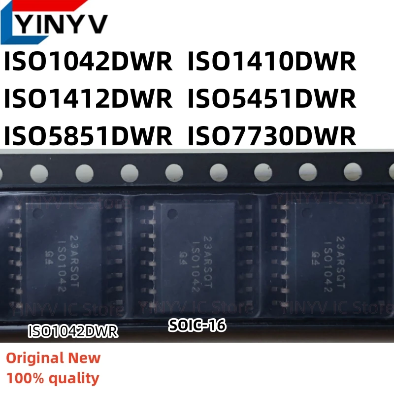 2PCS ﻿ISO1042DWR ISO1042 ISO1410DWR ISO1410 ISO1412DWR ISO1412 ISO5451DWR ISO5451 ISO5851DWR ISO5851 ISO7730DWR ISO7730 100%New