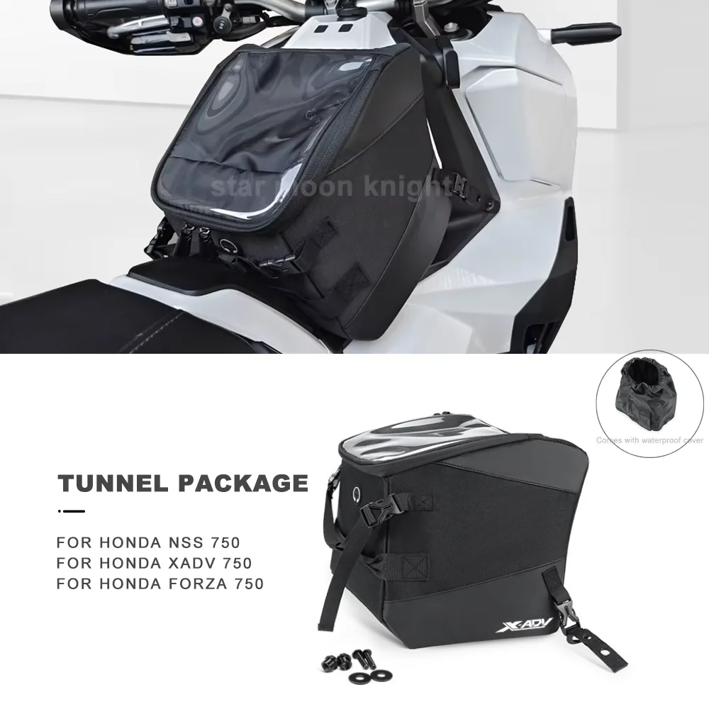 For Honda NSS XADV For FORZA 750 Motorcycle Scooter Tunnel Tank Bag X ADV 750 NSS750 FOR FORZA750 Travel Tour Pack Accessories