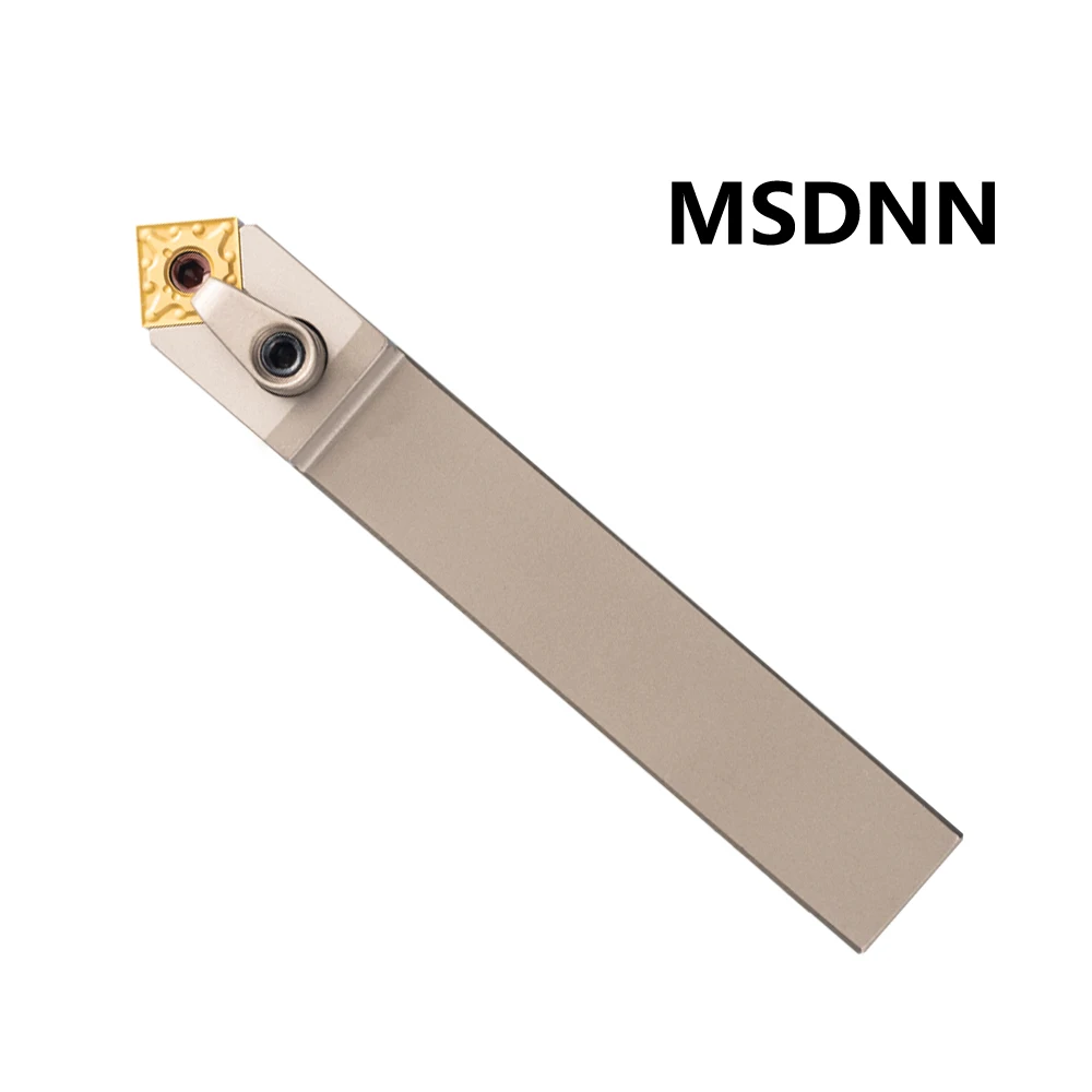 LIHAOPING MSDNN White Nickel Plated Turning Tools MSDNN2020K12 MSDNN2020 CNC Lathe External Holder Cutter Carbide Inserts SNMG12