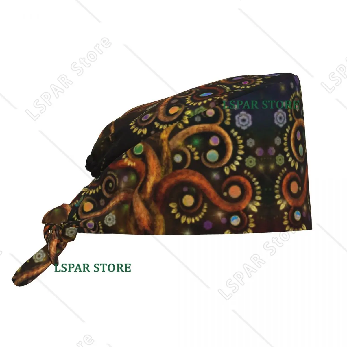 Custom Adjustable Tree Of Life Yggdrasil Working Hat Men Women Surgical Hat Scrub Nursing Doctor Surgeon Cap for Nurse