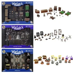 Warlock Tiles Wizkidz Miniature Doors Archways Kitchen Furniture Scene Series Model Board Games Toys Collect Ornaments