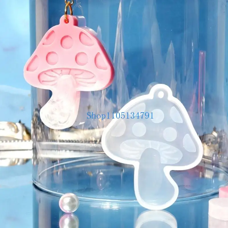 

98km Pendant Mold with Hanging-Hole Jewelry Bag Keychain Making DIY Craft