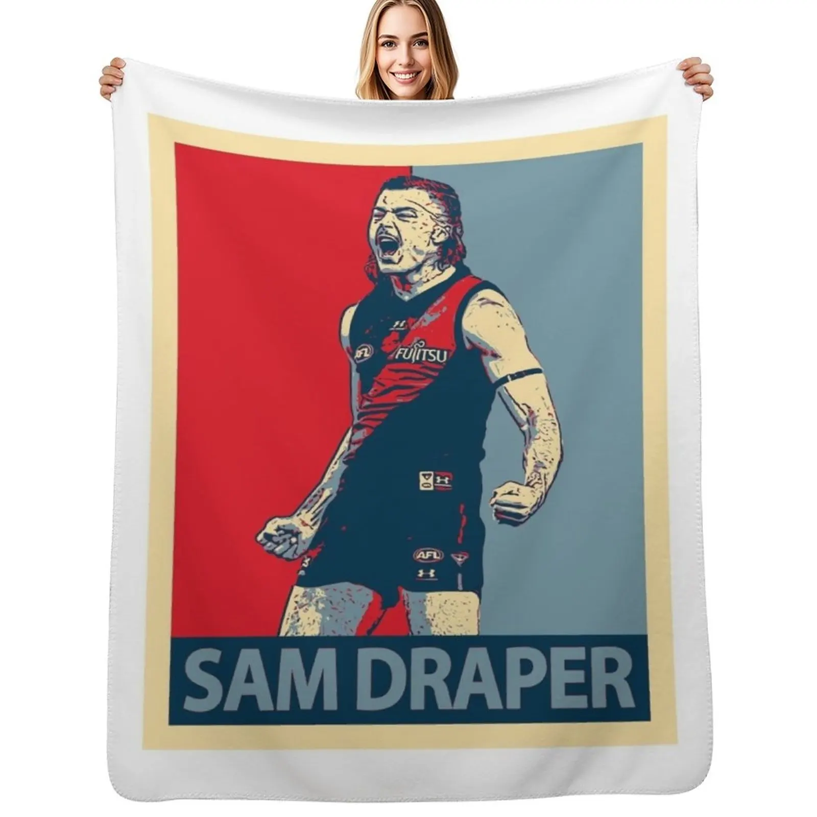 

Sam Draper Throw Blanket Thin Soft Blanket for Summer Night Sleeping