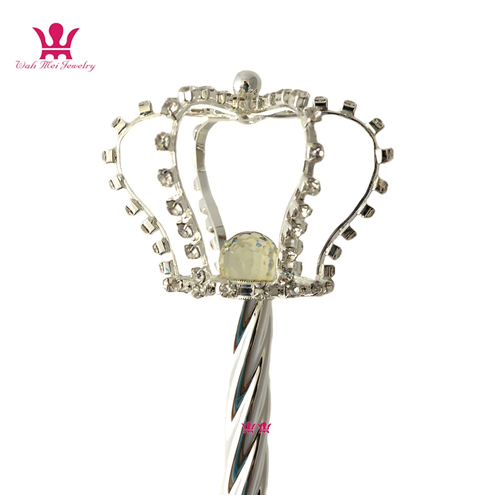 Scepter Australian Rhinestone Crystal Fashion Jewelry Play Accessories Character Props Pageant Contest Crown Things Mk022