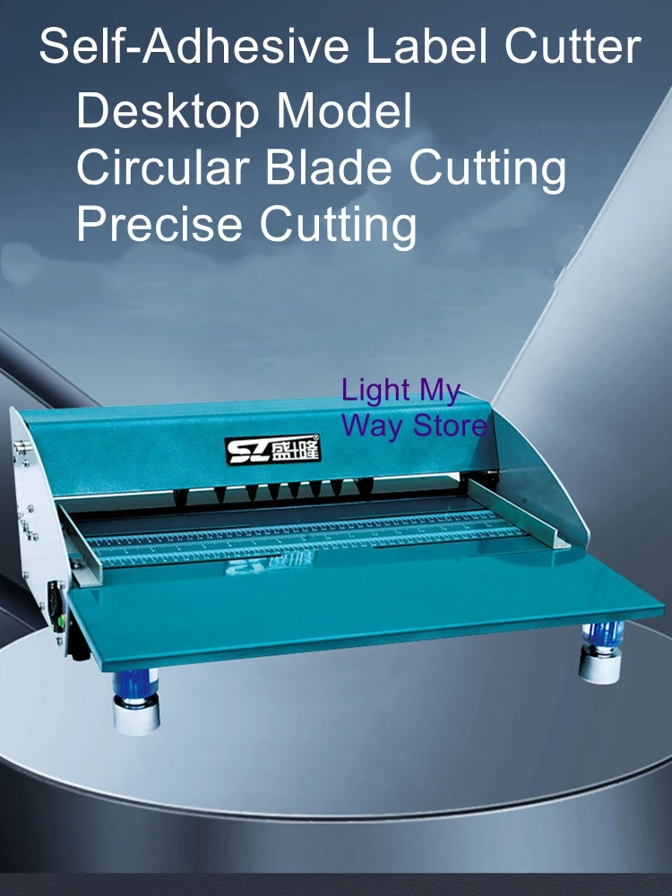 Self-adhesive Scoring and Cutting Machine: Scoring, Dotted Lines, Meters, Dashed Lines, Half-Cut Circular Blade 480