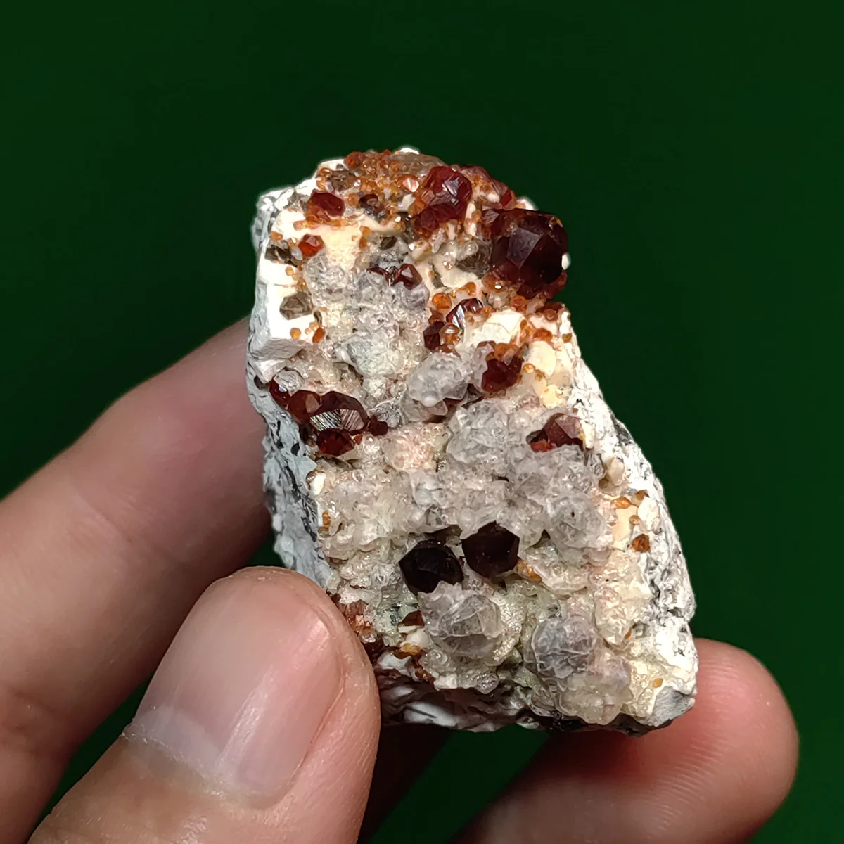 C0-3B 100% Natural Smoke Quartz Feldspar Spessartine Yellow Garnet cleavelandite Mineral Crystal Specimen Trinkets Home