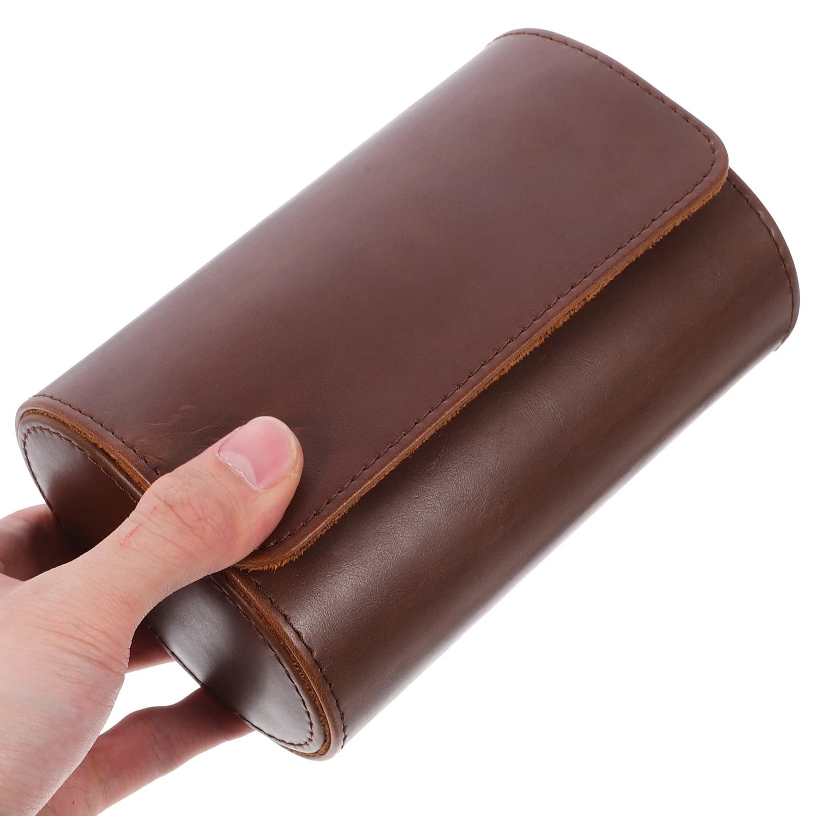 

2 Slots Travel Case Portable Box Organizer Dustproof Watch Storage For Men Women Wrist Watch Travel Box Holder