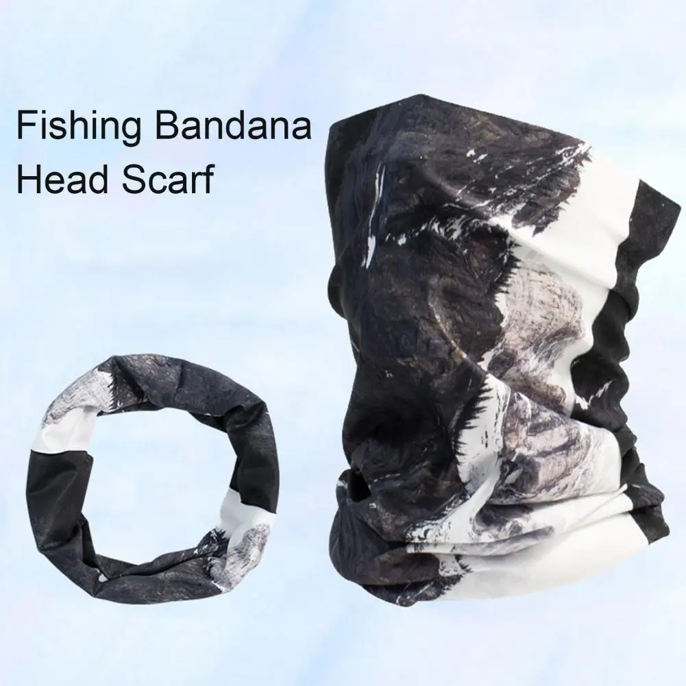 Outdoor Sports Bandana Man Seamless Balaclava Neck Warmer Elastic Sun Fishing Bandana Head Scarf Cycling Supplies