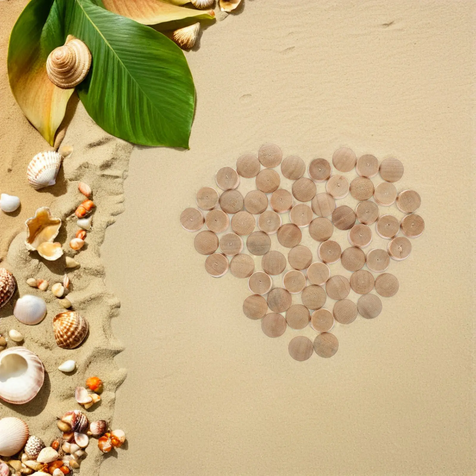 40Pcs Tapered Hardwood Plugs Round Wooden Hole Stopper Caps for Furniture Plug Replacement Beehive Hole Sealing Wood Finishing