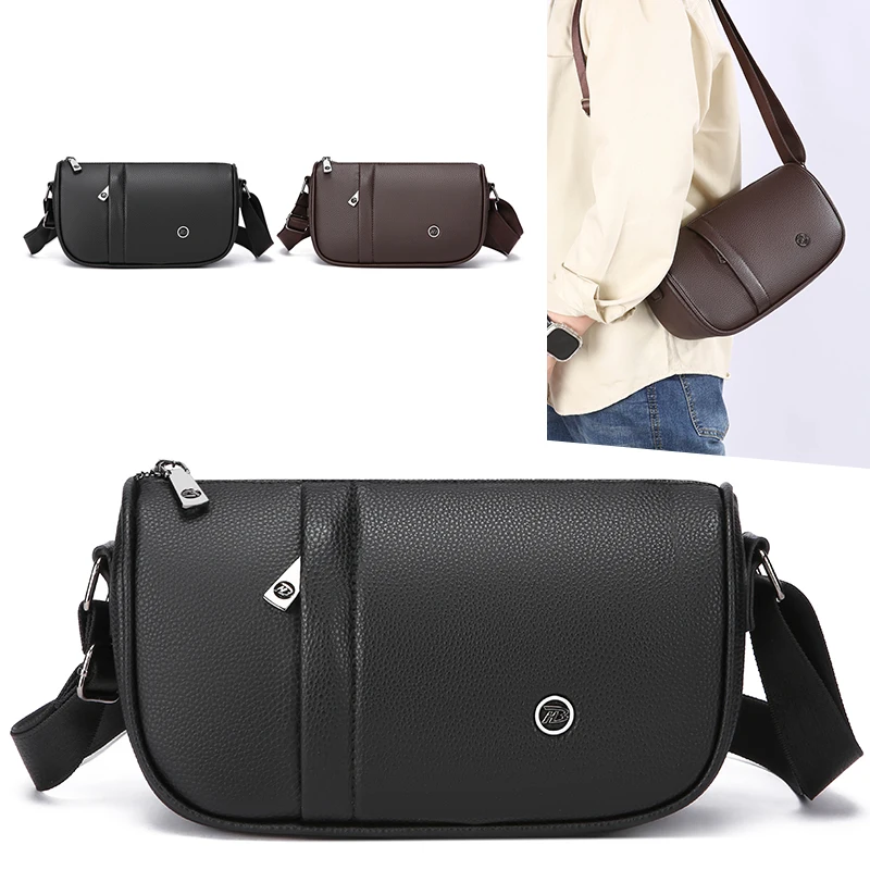 

Мужская мода, новый стиль, однотонная модная многофункциональная сумка через плечо, сумка через плечо, сумка bolso marca lujo