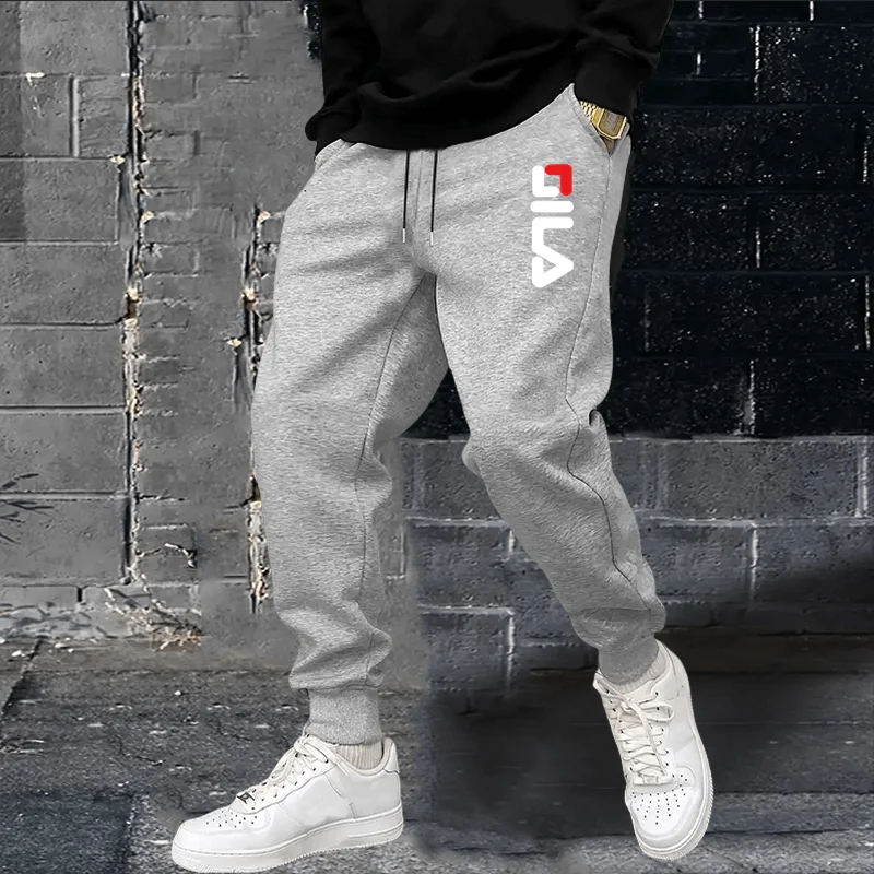 2025 Men Casual Fashion Sports Pants Gym Sport Trousers for Men Jogger Sweatpantsrunning Workout Jogging Long Pants