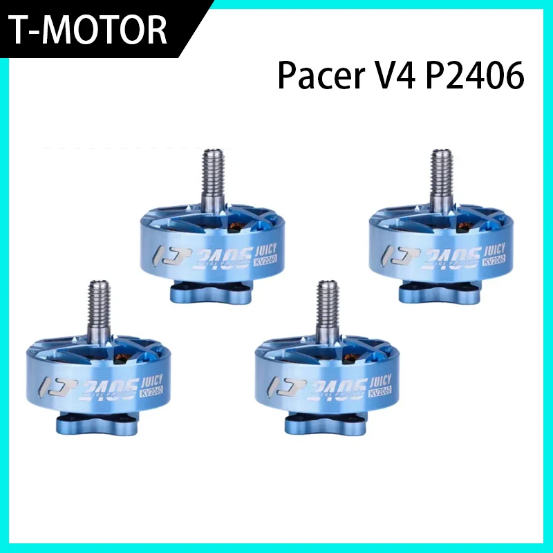 Future Flight T-MOTOR Pacer V4 P2406 Juicy Sbang Acro Motor sin escobillas KV2060 para Dron de estilo libre de 5-6 pulgadas FLOW BANDO
