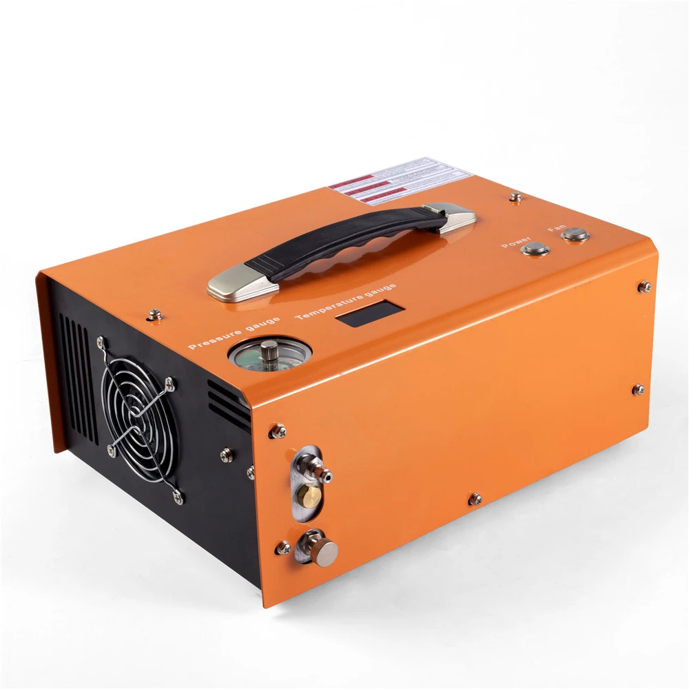 

12v Portable 300bar Pcp air Compressor Auto Stop Pcp Pump Electric with Built-in 110V 220V Transformer
