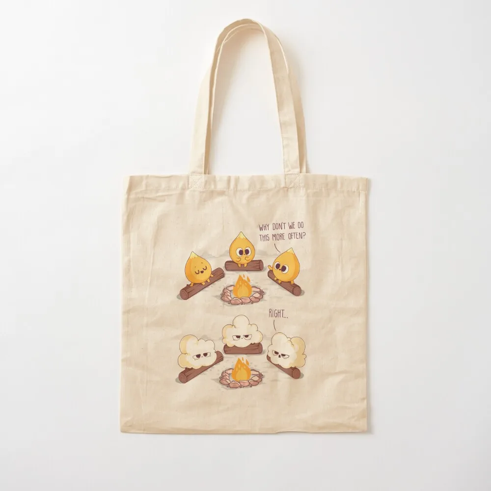 Corn Fire Tote Bag canvas tote bags free delivery bags eco bag folding