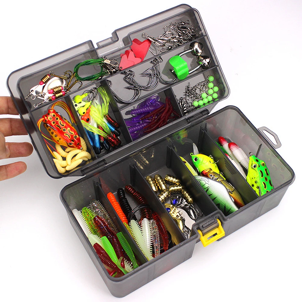 Kit de señuelos FREE FISHER con gusanos, ranas y pulpos - imagen 2