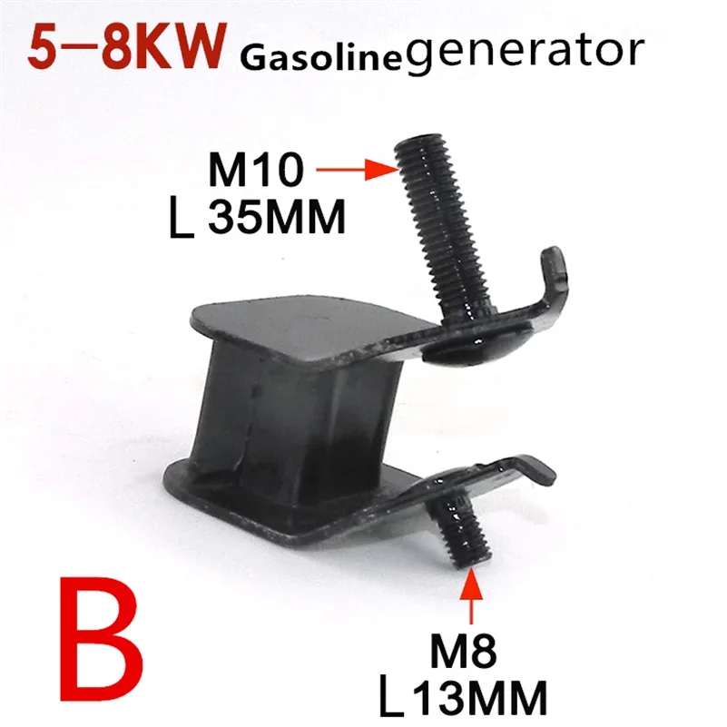 Gasoline Diesel Generator 2KW 2.8KW 3KW 5KW 8kW shock absorber 186F Shock Absorber Cushioning Pad