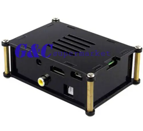 Acrylic Case For Raspberry Pi 2 model B / B+ HIFI DiGi+ Digital Sound Audio Card