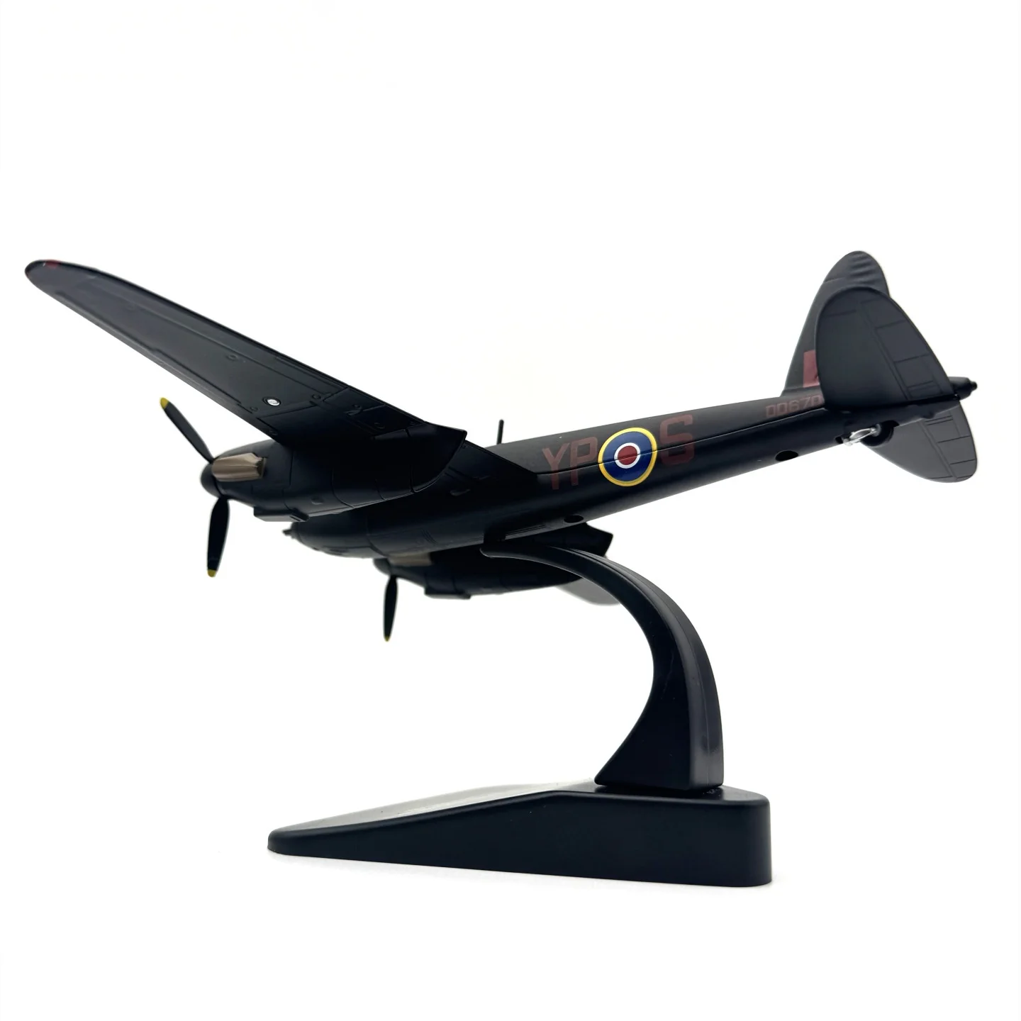 1/72 Scale British Royal Air Force Night Fighter Diecast Airplane Model NF-Mk Alloy Scale Aircraft For Military Aviation Souveni